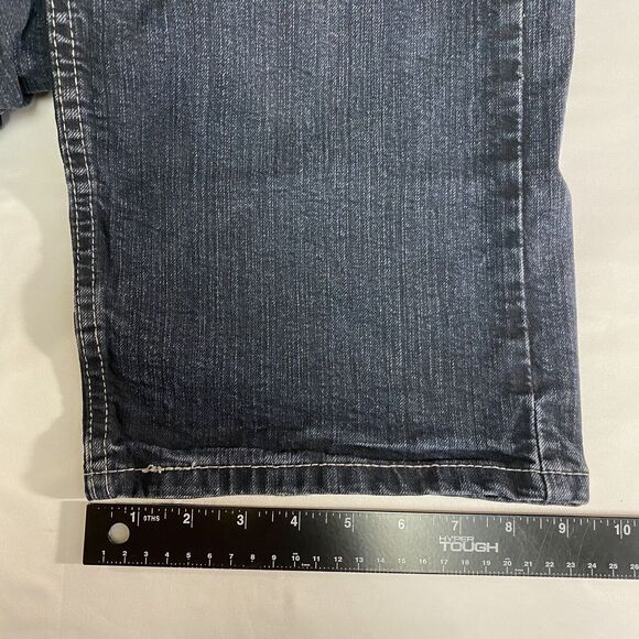 Levi's Jeans Men's 40x30 Blue 505 Regular Fit Straight Leg American Grunge Denim - Picture 16 of 16